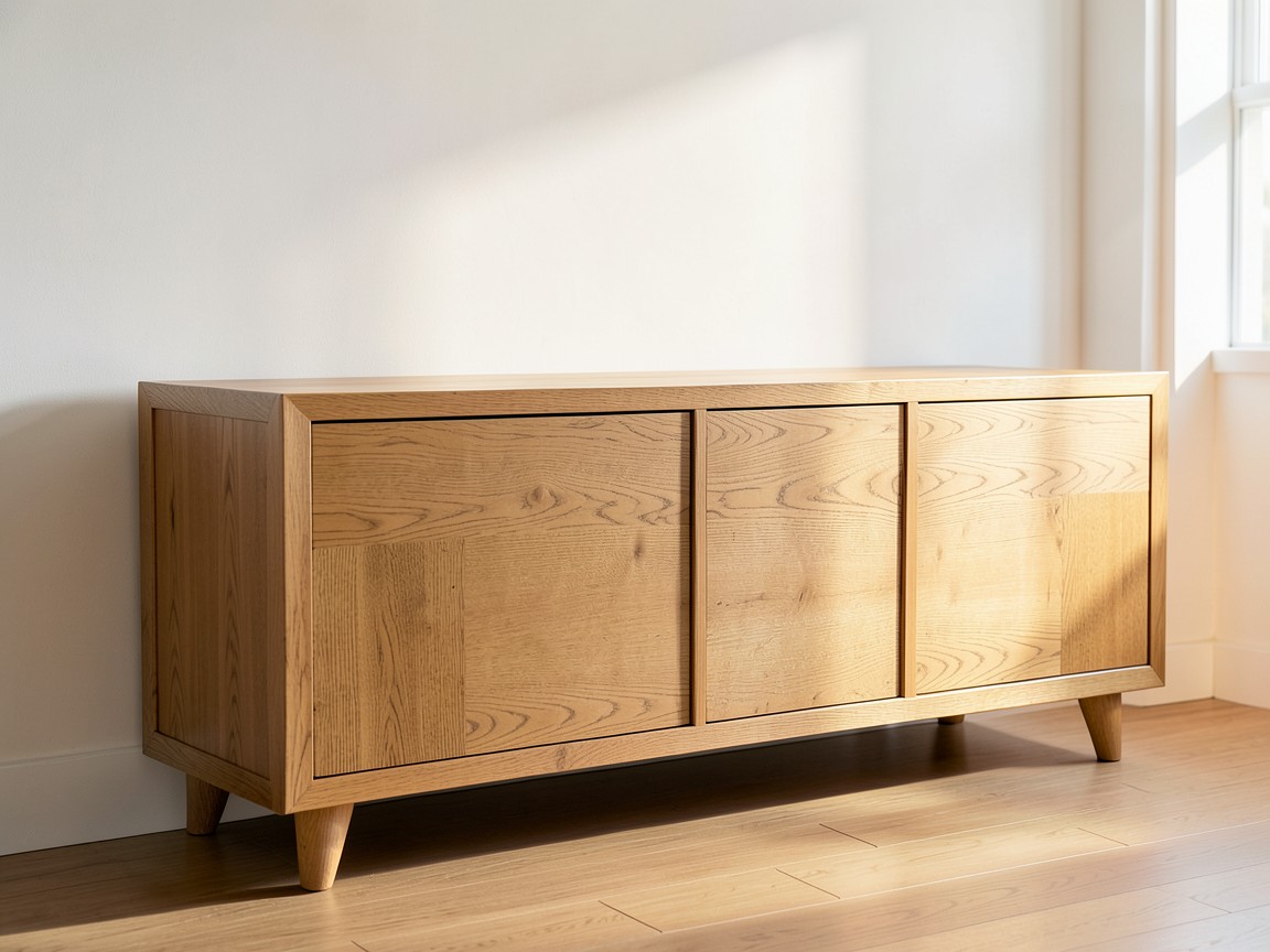 Einbauschrank aus Eiche, gefertigt von Tischlerei Holtkamp